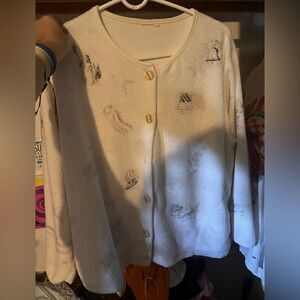 Vintage Americana cardigan size meduim